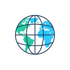 Global Grid Illustration