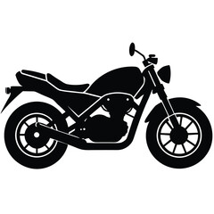 Fototapeta premium vector illustration of a motorcycle