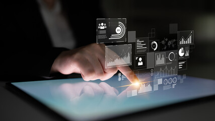 Data insights, charts, and analytics help visualize performance. Data drives strategy, analytics...