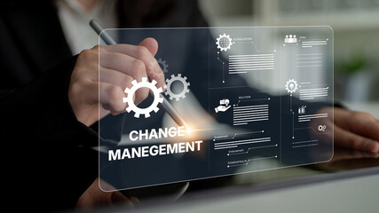 Change management strategy combining innovation, globalization, and teamwork to enable business transformation and emotional engagement in modern organizations Latch