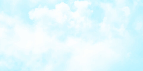 The clouds should have a painterly or watercolor effect	soft, pastel sky background