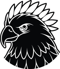 cockatoo head silhouette