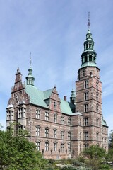 Obraz premium Rosenborg castle in Copenhagen, Denmark 