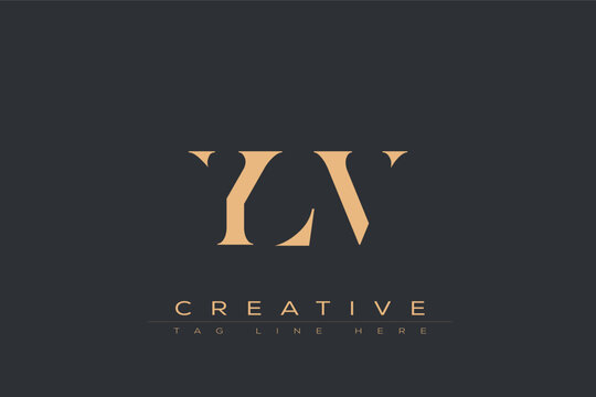 YLV abstract letter logo design. This logo is designed by three abstract letters.