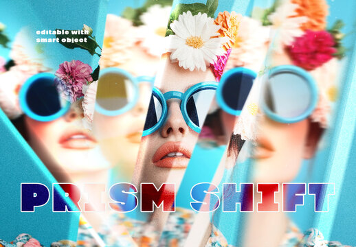 Prism Shift Photo Effect