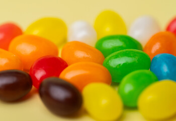 jelly fruit candies beans