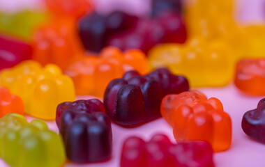 jelly fruit candies bears
