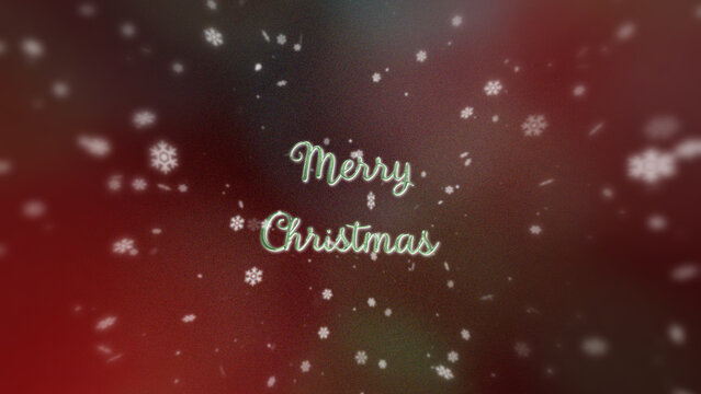 Christmas Wreath Title Animation for Wide Screen