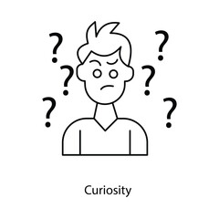 Curiosity Icon. Vector Design