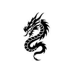 black dragon vector illustration photo image wallpaper tattoo.