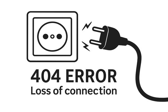 あーく@プロフ大事ページ Error Page 404 with Broken Robot 10934386 Vector Art at Vecteezy