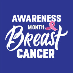 Fototapeta premium awareness month breast cancer