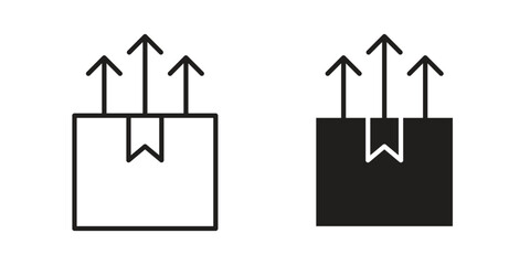 Product release icon vector illustration on a transparent background.