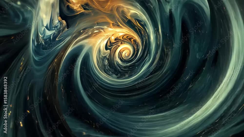 Poster swirling cosmic patterns create a mesmerizing visual display of vibrant colors and intricate texture