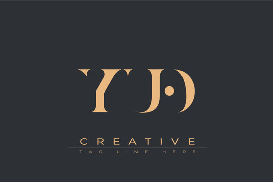 YUO abstract letter logo design. This logo is designed by three abstract letters.