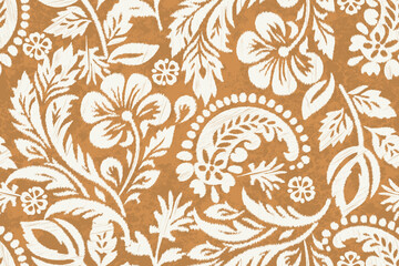 patchwork Ikat paisley embroidery on the fabric in Indonesia, India and Asian countries.geometric ethnic oriental seamless pattern.Aztec style. illustration. design for texture, fabric,clothing