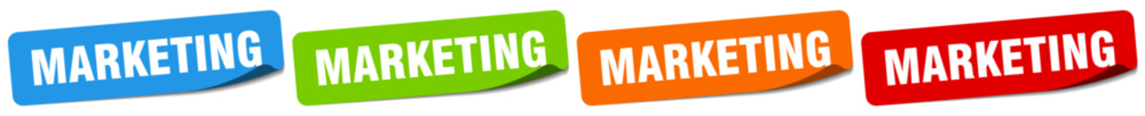 marketing sticker. marketing sticker set on white background