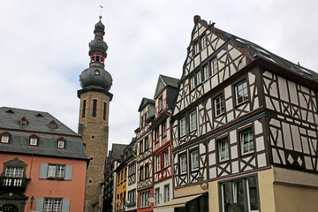 Cochem town in Germany	