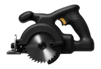 Compact cordless circular saw with a 5-inch blade for tight spaces in cabinetry work.