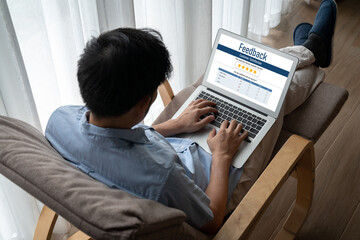 Customer feedback and review analysis by modish computer software for corporate business