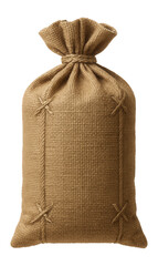 Portland cement in a reinforced jute bag for traditional building methods.