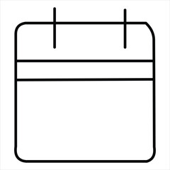 Calendar Icon Vector | Date and Schedule Symbol