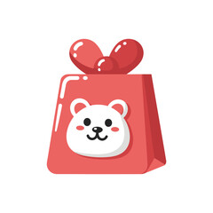 Gift Bag – Jelly Candy Vector Icon from Set04
