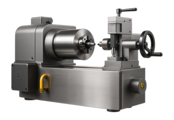 Internal grinding machine with a movable workhead and automatic feed mechanism for high-volume production in an automotive parts plant.