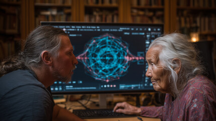 Concept of using technology for cultural preservation and linguistic research.