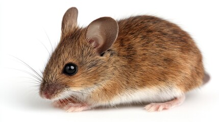 Obraz premium Close-up of a small brown rodent