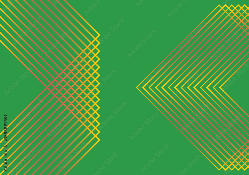 Poster abstract various shapes lines shapes concept design background. abstract colorful diagonal lines bac