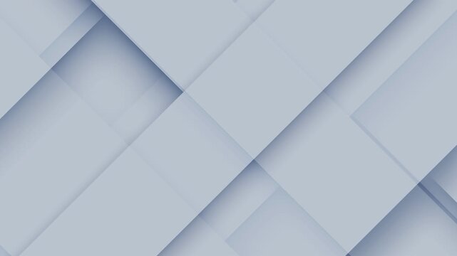 Abstract  Geometry Loop 1 Gray x White: light clean minimal hexagonal grid pattern, random waving motion background canvas in elegant matte white and grey. Seamless loop.
