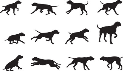 Pointer Silhouettes Vector Pack