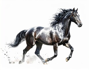a beautiful horse