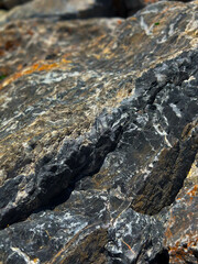 stone in the sea, texture