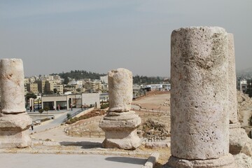 Roman Ruins of Philadelphia in Jordan