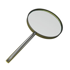 magnifying glass isolated 
