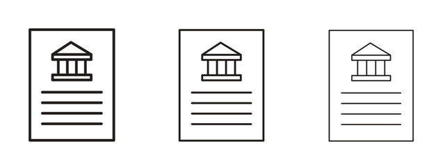 Policy icon for Website or Apps Elements, Logo. Pixel vector graphics