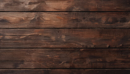 Naklejka premium Close up of wall made of wooden planks. Wood plank texture background. Wood panels. Wooden background.