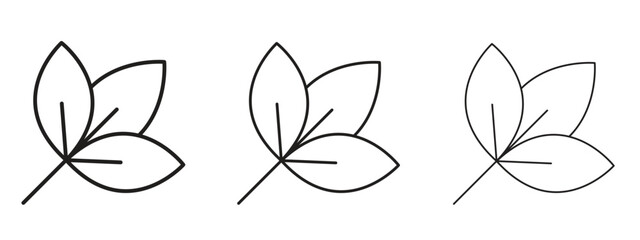 Basil icon for Website or Apps Elements, Logo. Pixel vector graphics