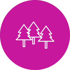 Nature  Vector Pink Circle Icon Design
