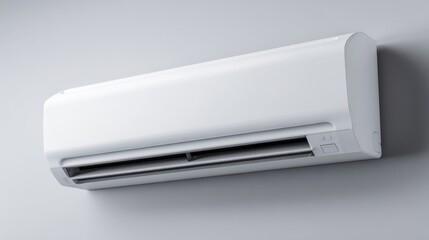 The modern air conditioning unit enhancing comfort and convenience in indoor spaces.