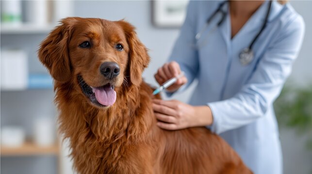 Golden Retriever Vaccination: Canine Health and Veterinary Care