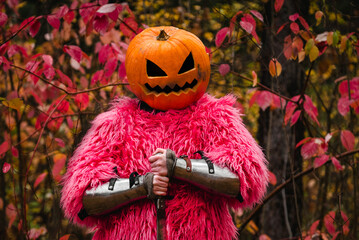 Pumpkin knight