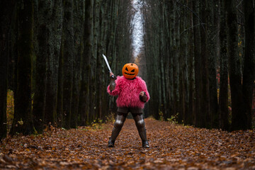 Pumpkin knight