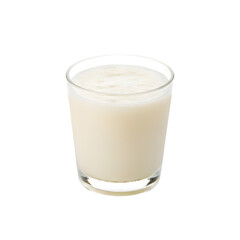 A refreshing and creamy glass of tropical soursop juice, a beloved beverage in Sri Lanka and beyond, on isolated transparent background.