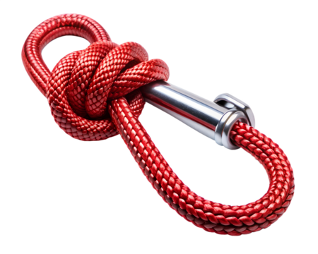 rope with knot isolated on white background. PNG Transparent file type with high definition quality And vibrant color grading Available.