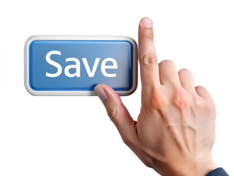 hand pushing button isolated on white background. PNG Transparent file type with high definition quality And vibrant color grading Available. - Powered by Adobe