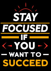 Motivational text design with bold typography inspirational