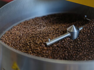 Coffee Roasting Equipment In Operation